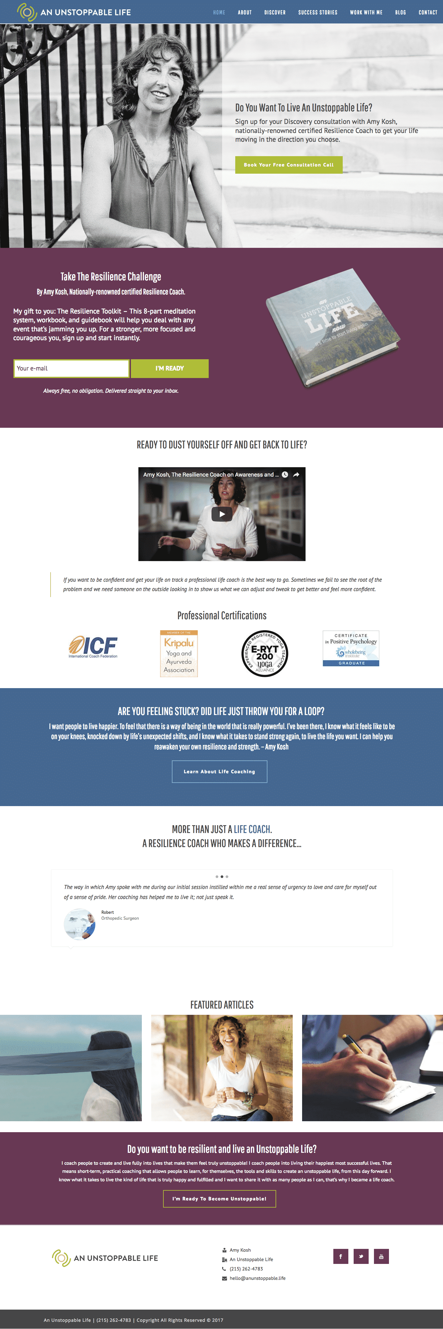 lifecoach-website-design